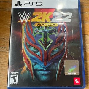 WW 2k22 ps5 deluxe edition